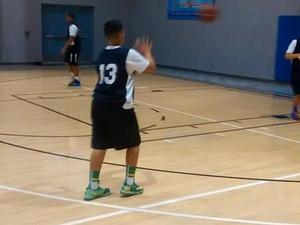 Malachi E. action photo