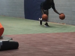 Trae D. action photo