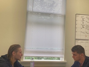 Patrick M. action photo