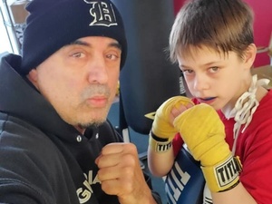 Coach Tony Hloros action photo