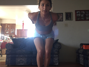 Veronica G. action photo