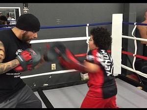 Alberto "Beto" R. action photo