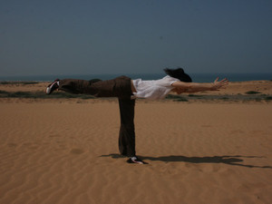 Ximena R. action photo