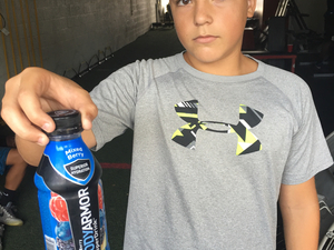 Coach Fred F. action photo