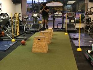 Allen L. action photo