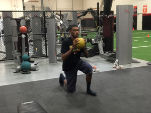 Denzail J. action photo