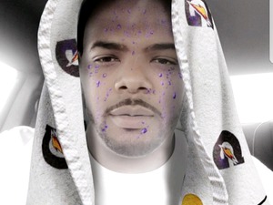 Rodrick J. action photo