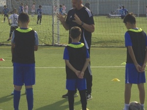 Coach Alex action photo