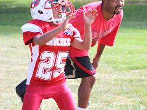 Raymond R. action photo