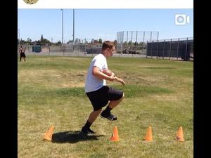 Raymond R. action photo