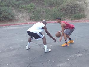 Tyree B. action photo