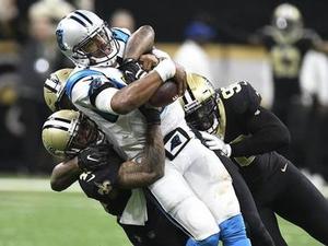 George Johnson action photo