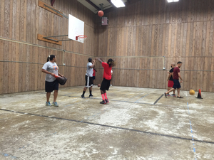 Deborah T. action photo