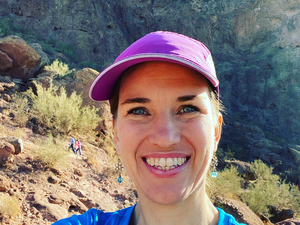 Kirsten Larsen action photo