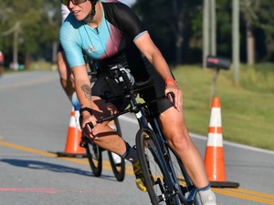 Ansley Q. action photo