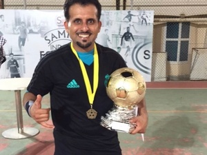 Ayman A. action photo