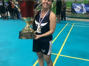 Angela Brewer action photo