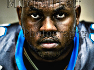 Tramaine J. action photo