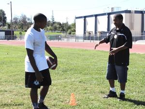 Raymond R. action photo