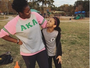 Michiko Mcintyre action photo