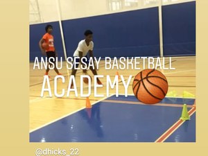 Ansu Sesay action photo