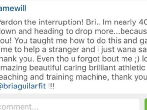 Bri Aguilar action photo