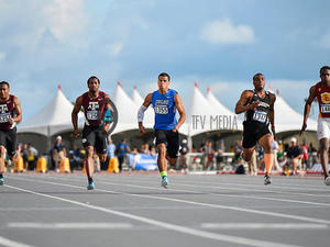 Michael B. action photo