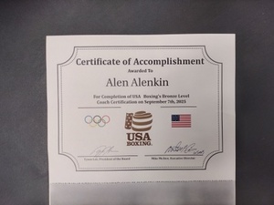 Alen A. action photo