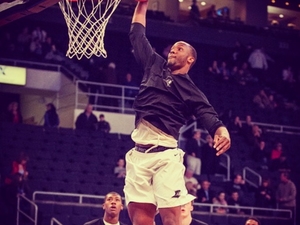 Kadeem Batts action photo