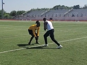 Lionel Lewis action photo