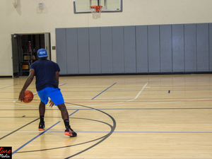 Isaac D. action photo