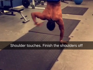 Stephen T. action photo