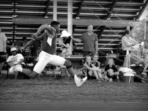 Jabari H. action photo