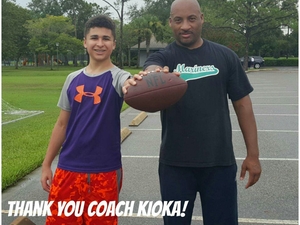 Kioka L. action photo