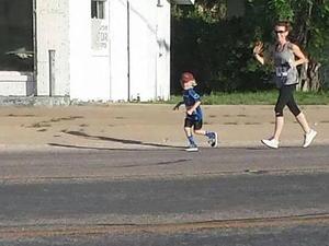 Sabrina L. action photo