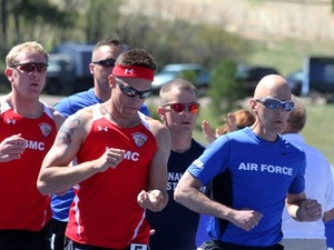 Mike Sanders action photo