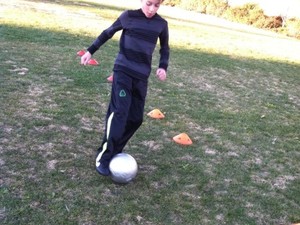 Rene G. action photo