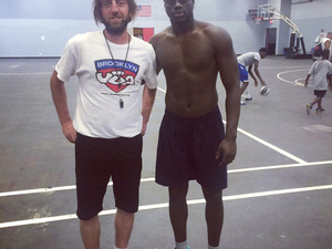 Lasha P. action photo