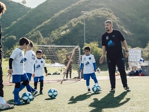 Coach Alex action photo