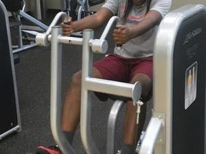 Tinekqua C. action photo