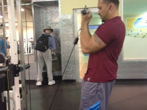 Vanessa A. action photo