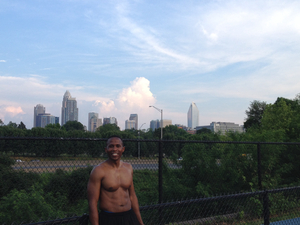 David C. action photo