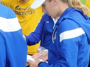 Adriane M. action photo