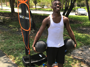 Tyrell A. action photo
