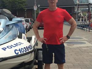 Timothy B. action photo