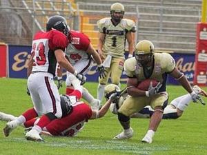 Justin Burks action photo