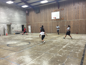 Deborah T. action photo