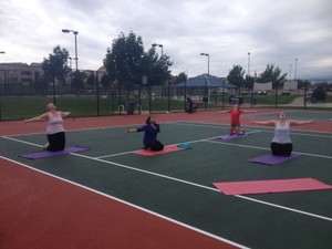 Vanessa A. action photo