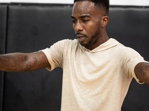 Edward D. action photo
