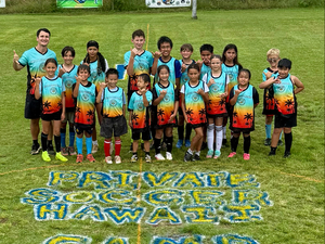 Private Soccer Hawaii Academy C. action photo